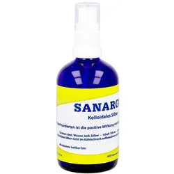 Sanargo kolloidales Silber Sprühflasche