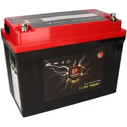 Perfektium LiFePO4 Batterie 12.8V 100Ah mit BMS Heizfolie & Bluetooth