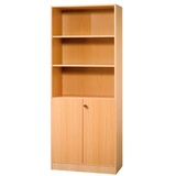 OTTO Office HAMMERBACHER Regalschrank buche 3 Fachböden 80,0 x 42,0 x 200,4 cm