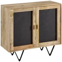 KADIMA DESIGN Sideboard 80 x 75 x 35 cm Braun