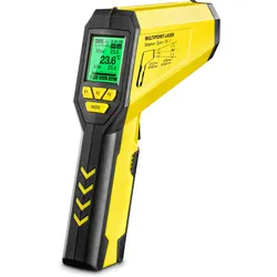 Trotec Infrarot-Thermometer / Pyrometer TP10 Multipunkt Laser