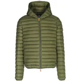 Save The Duck Donald Steppjacke Dunkelgrün/Orange S