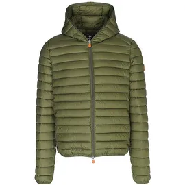 Save The Duck Donald Steppjacke Dunkelgrün/Orange S