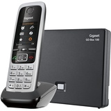 Gigaset C430A GO - Schnurlostelefon mit Anrufbeantworter - Analog und IP-Telefon, Fritzbox kompatibel - Mobilteil mit brilliantem Farbdisplay - DECT-Telefon für Router, schwarz