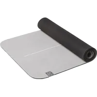 Energetics Yoga-Matte Natural Rubber Microfiber Saf, Größe ONE SIZE in Hellgrau/Schwarz Hellgrau/Schwarz