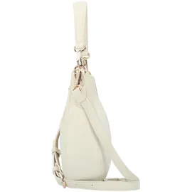 Valentino Brixton Schultertasche Kunstleder Beige/Weiß