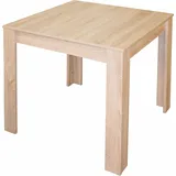 Mäusbacher Esstisch Breite 80/110/120 cm mit Auszug braun