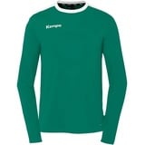 Kempa Emotion 27 Langarmshirt Sweatshirt, Lagune/Weiß, 152