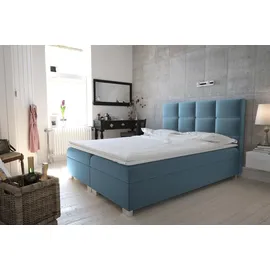 beautysofa KANADA 160 x 200 cm Blau