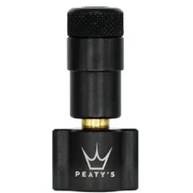Peaty ́s Holeshot CO2-Fahrradpumpe schwarz