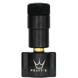 Peaty ́s Holeshot CO2-Fahrradpumpe schwarz