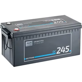 Ective DC 245 AGM Deep Cycle 245Ah Versorgungsbatterie
