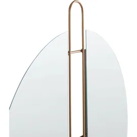 Beliani Wandspiegel ATTIN 52 x 65 cm Gold