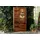 Massivmoebel24 Vitrine Toronto 109 x 40 x 202 cm Walnuss