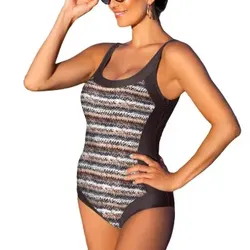 Wiki Puerto Rico Isabella Swimsuit Braun gemustert 44 Damen