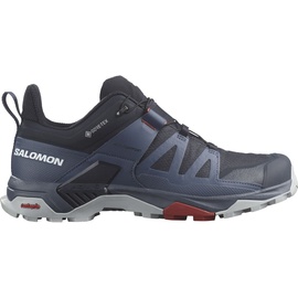 Salomon X Ultra 4 Gore-Tex Herren Carbon / Bering Sea / Pearl Blue 42 2/3