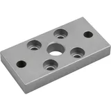 Riegler Front- oder Bodenflansch ISO 21287 Kolben-Ø 25