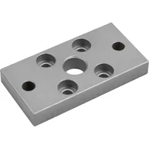 Riegler Front- oder Bodenflansch ISO 21287 Kolben-Ø 25