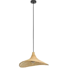 EGLO Haxey 1-flg. 50 cm geschwungen schwarz