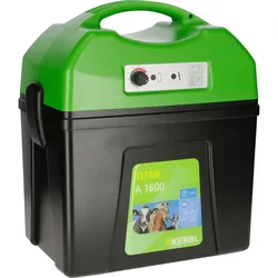 Kerbl TITAN A 1600 Weidezaungerät grün/schwarz - 392521 - grün/schwarz