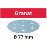 Festool Schleifscheiben STF D 77/6 P1200 GR/50 Granat