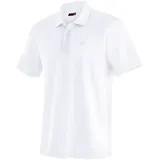 Maier Sports Ulrich Kurzarm-poloshirt - White - 5XL