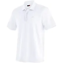 Maier Sports Ulrich Kurzarm-poloshirt - White - 5XL