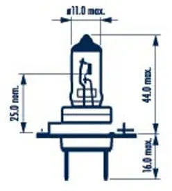 NARVA Glühlampe, Hauptscheinwerfer 480712100
