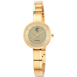 Solaruhr, gold (goldfarben), Armbanduhren, Damen
