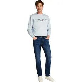 Tommy Hilfiger Straight Fit Jeans im 5-Pocket-Design Modell 'CORE DENTON', Jeansblau, 36/34