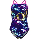 Arena Badeanzug für Mädchen, Arena Bubbles Swimsuit Light blau 164