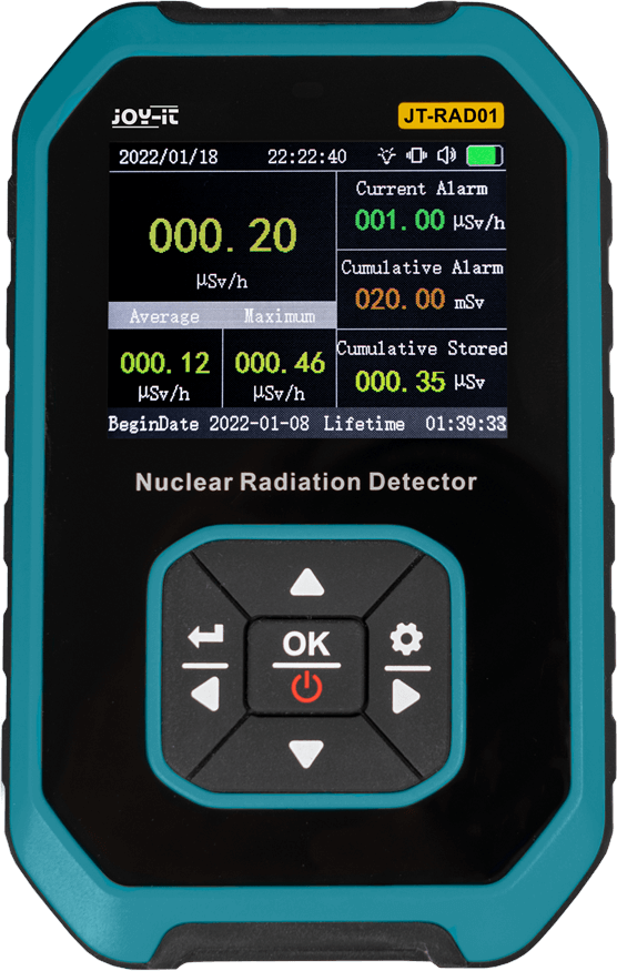 JOY-iT JT-RAD01 Nuclear Radiation Meter (Geiger Counter)