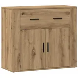 vidaXL Artisan-Eiche Büroschrank 80 x 33 x 70 cm Braun