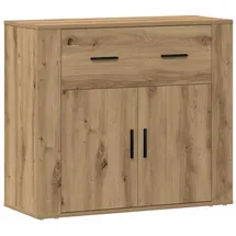 vidaXL Artisan-Eiche Büroschrank 80 x 33 x 70 cm Braun