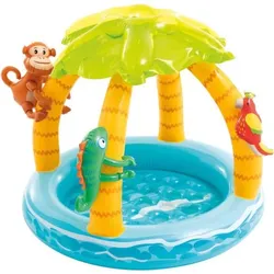 Intex: Aufblasbarer Kinderpool mit tropischem Design