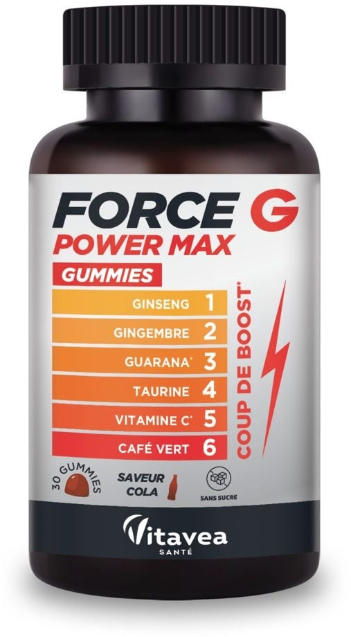 FORCE G Power Max Gummies Cola 30 pc(s) Gummies