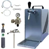BieTal Bierzapfanlage Bierkühler BieTal® Bier Zapfanlage 30 L/h SET 5 Liter Adapter 0,5Kg CO2
