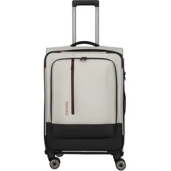 travelite CROSSLITE 4-Rollen Trolley M Natur