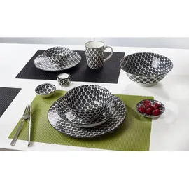 Ritzenhoff & Breker Takeo Circles Müslischale Schwarz 6-tlg.