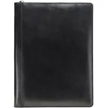 Esquire Eco Schreibmappe Leder 24 cm schwarz