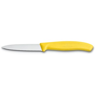 Gemüsemesser Swiss Classic silber, gelb