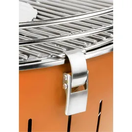 Lotusgrill Holzkohlegrill XL mandarinorange inkl. USB Anschluss