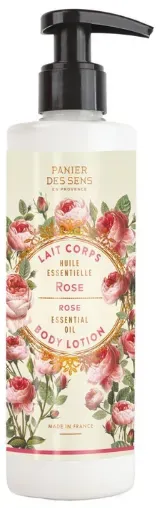 Panier des Sens Rose Régénérante Lait Corps, Rose Körperlotion - 0.25 l