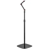Maclean Brackets Maclean MC-337 Professioneller Mikrofonständer | Verstellbare Höhe von 626 bis 1694 mm | Maximale Belastung 1 kg | Gewinde 3/8" und 5/8" | Universalmikrofonhalterung