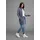 KangaROOS Kapuzenstrickjacke grau 36/38