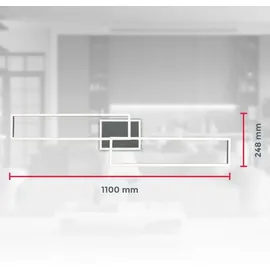 B.K.Licht BK_FR1439 1 Stk. eckig grau