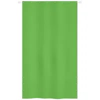 VidaXL Balkon-Sichtschutz Hellgrün 140x240 cm Oxford-Gewebe
