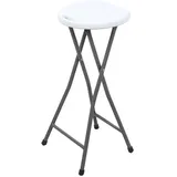 URBAN LIVING Reception Klappbarer Esshocker, Durchmesser 32 x 29,5 x 74 cm
