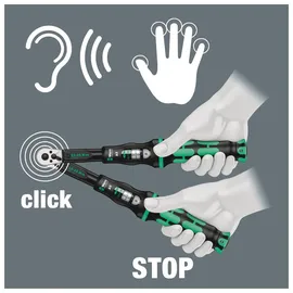 WERA Click-Torque E 1 Drehmomentschlüssel 3/4"