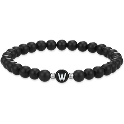 Eastside Armband Buchstaben Achat in Schwarz 